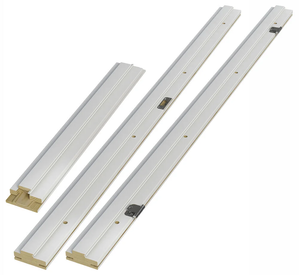 Swedoor Flex+Karm Dörrkarm för pardörr, utan tröskel, vit (S 0502-Y) 1313x2089 mm - Bild 2