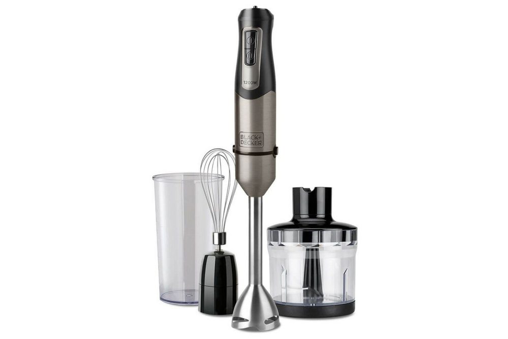 Stavmixerset Black+Decker Brushed 1200W