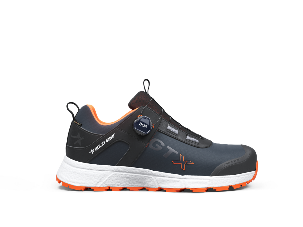 SKYDDSSKO REV 2S GTX STL 41 BLÅ/ORANGE SOLID GEAR