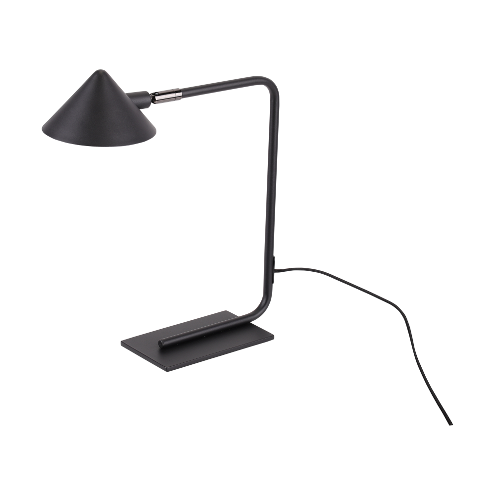 Kuro bordslampa, Black, Ø14x40 cm