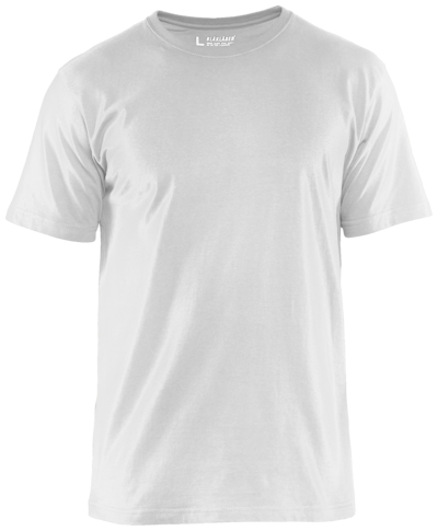 T-SHIRT BLÅKLÄDER 3525 1042 VIT XXXLT