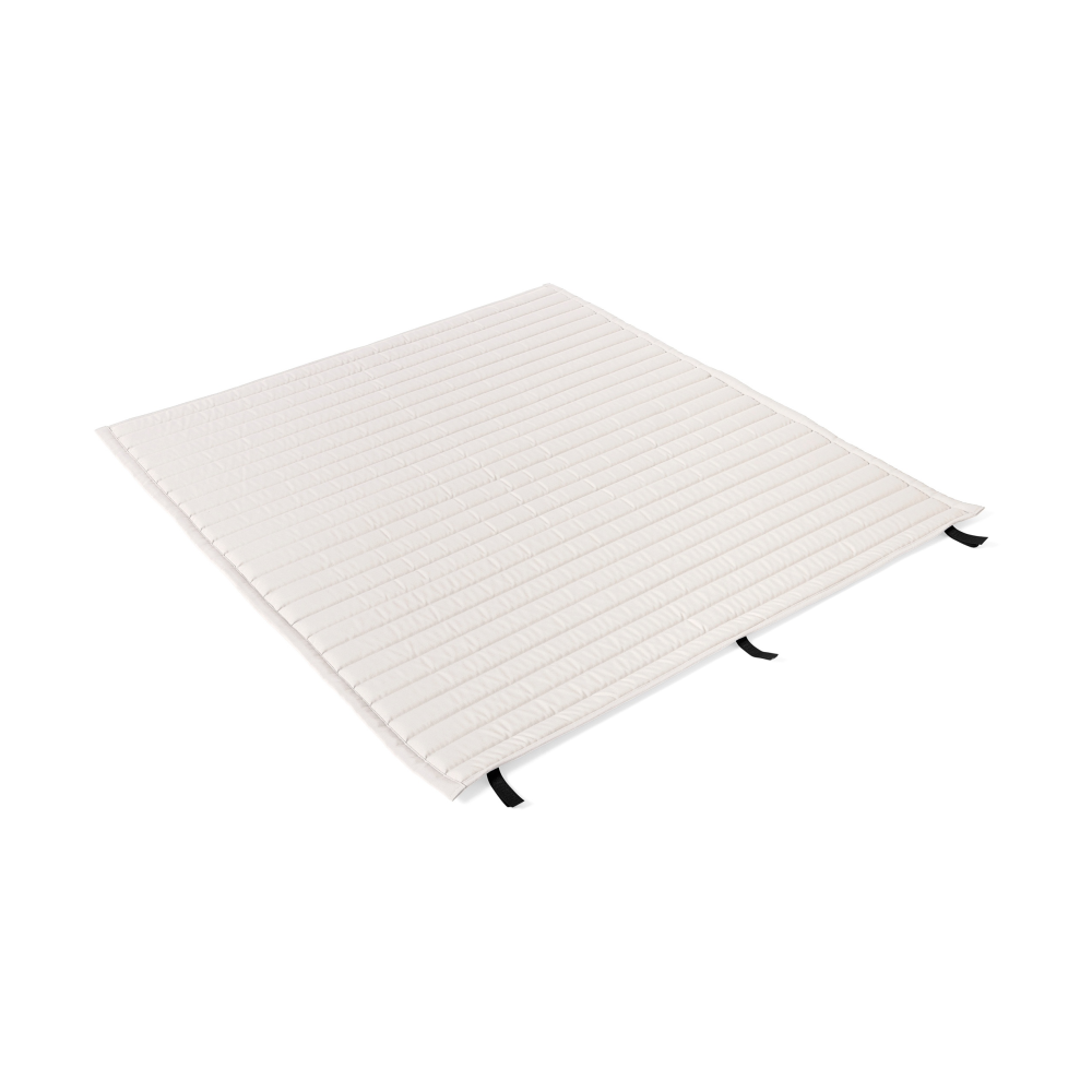 Palissade Lounge Sofa Quilted sittdyna, Cream white