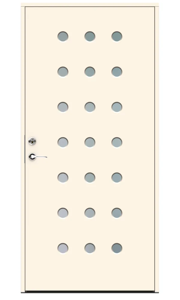 Swedoor Domino Ytterdörr vit (S 0502-Y) 888x1980 mm