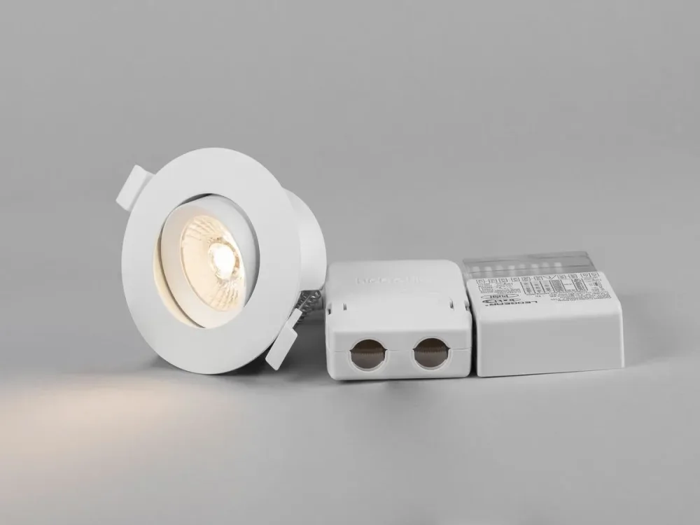 Hide-a-Lite Comfort G4 7475852 Downlight vit, 7,5 W, Dali 690 lm, 3 K, 36 GR