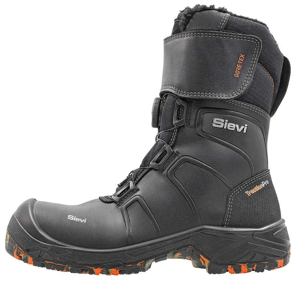 Sievi Alaska GT Roller+ GTX S7 Skyddskänga Svart, Storlek 36 36