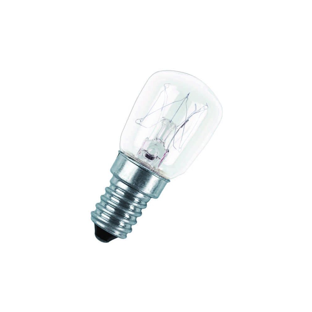 Päronlampa E14 15W Klar Osram