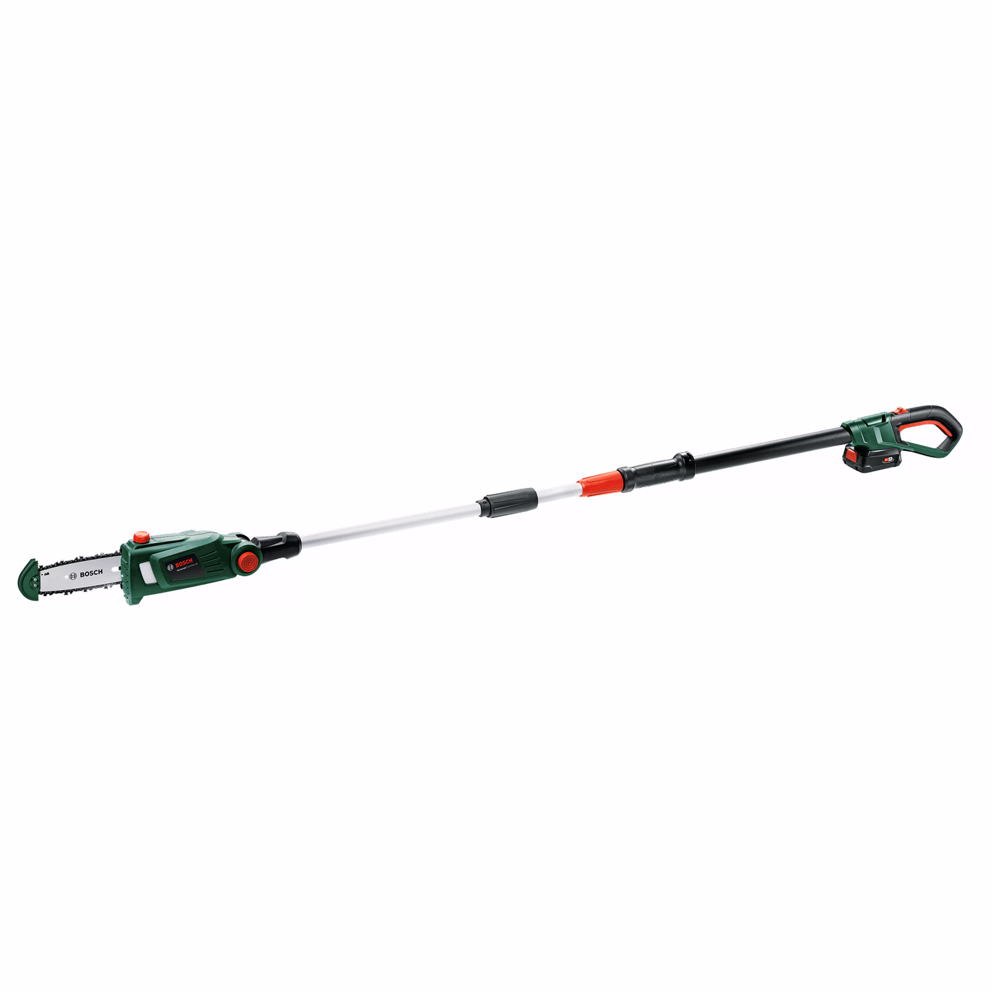 Kjøp Bosch DIY Grensag, Universal Chain Pole 18, med batteri og lader
