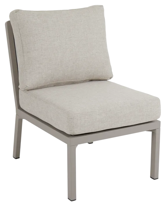 Brafab Samvaro High Modulsoffa mittdel Khaki/Sand