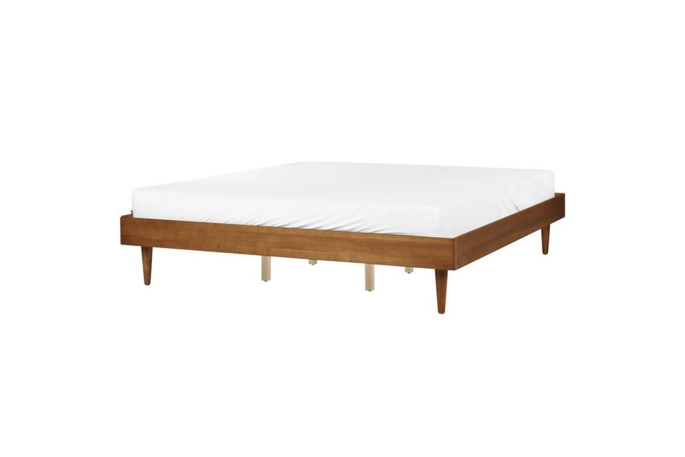 Dubbelsäng Toucy med lamellram Ljus Trä, 180x200 cm