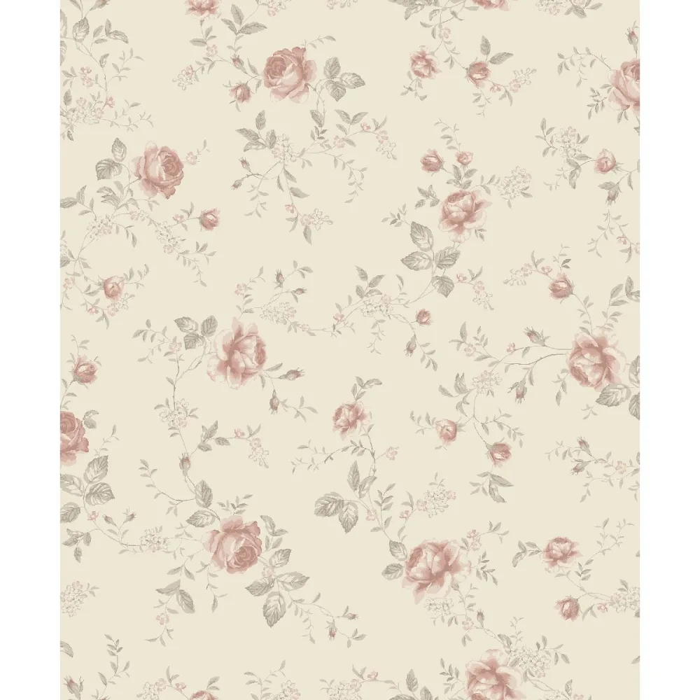 Tapet Newbie Wallpaper II Rose Garden 6929 Beige Barnmönster