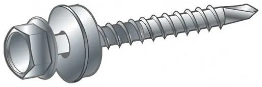 ESSVE BS Farmarskruv 250-pack Röd, 4,8x20mm