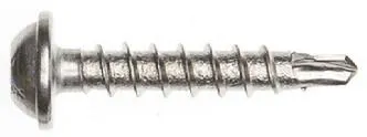 Unite Marutex A81M550500 Fönsterbleckskruv 3.9x20 mm, borrspets, 500-pack Antracit - Bild 2