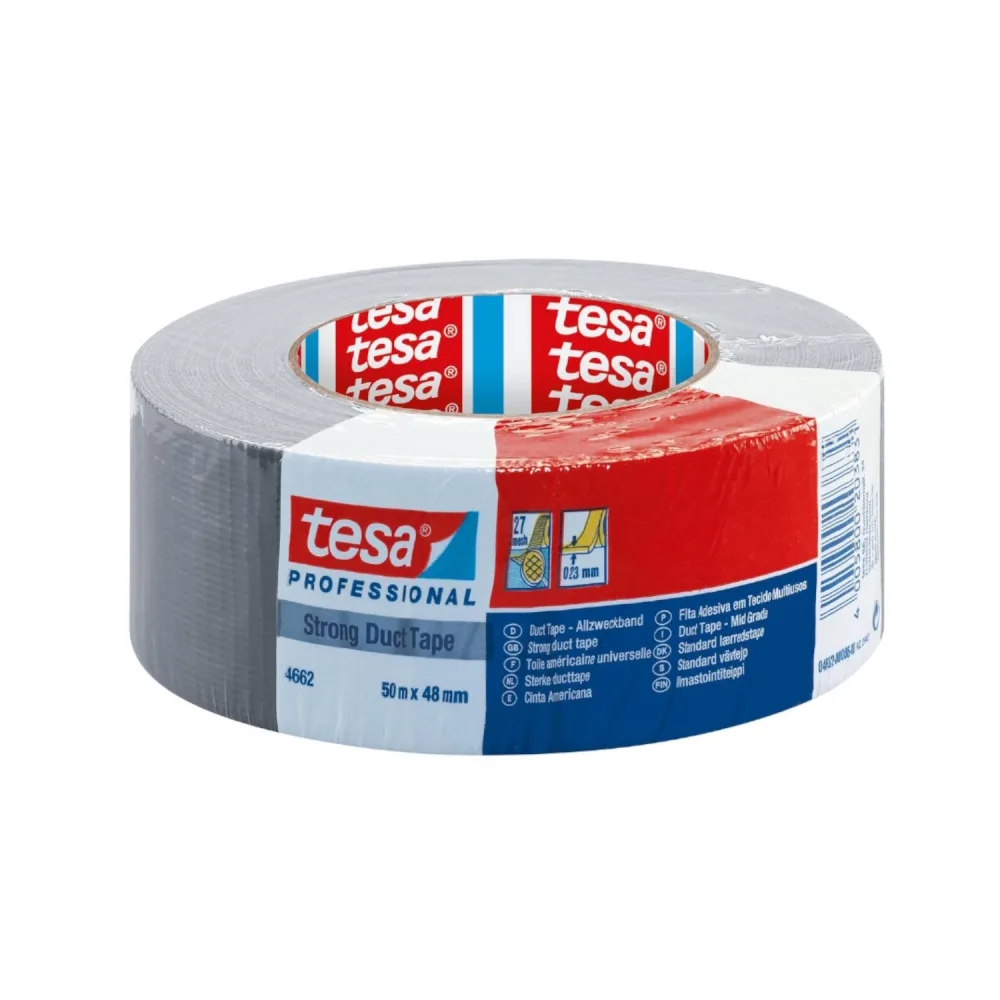 Tesa Vävtejp 4662 50mx48mm Stark Grå | Köp Nu
