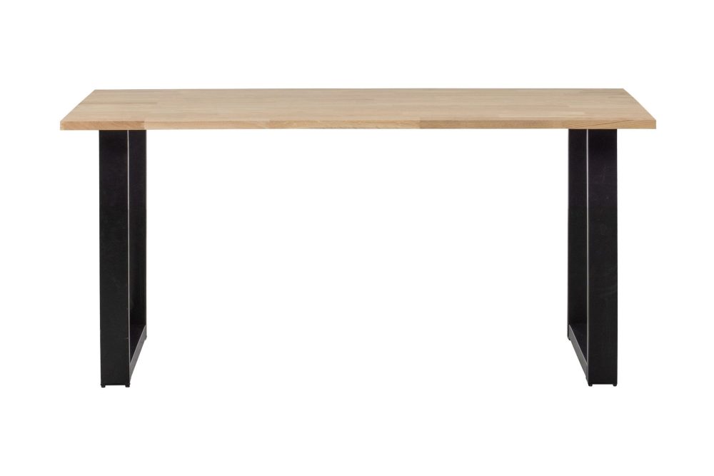 Tablo Matbord U-Formade Ben 160 cm Obehandlat