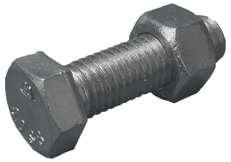 Stafa 0118600008 Stålbyggnadsskruv 12 mm, med mutter, FZB 8.8, EN 15048 12 x 60 mm, 100-pack - Bild 2