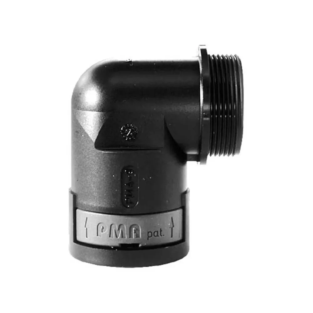 Rutab 1410655 Vinkelförskruvning polyamid 6, halogenfri 23 mm, PG21 - Bild 2
