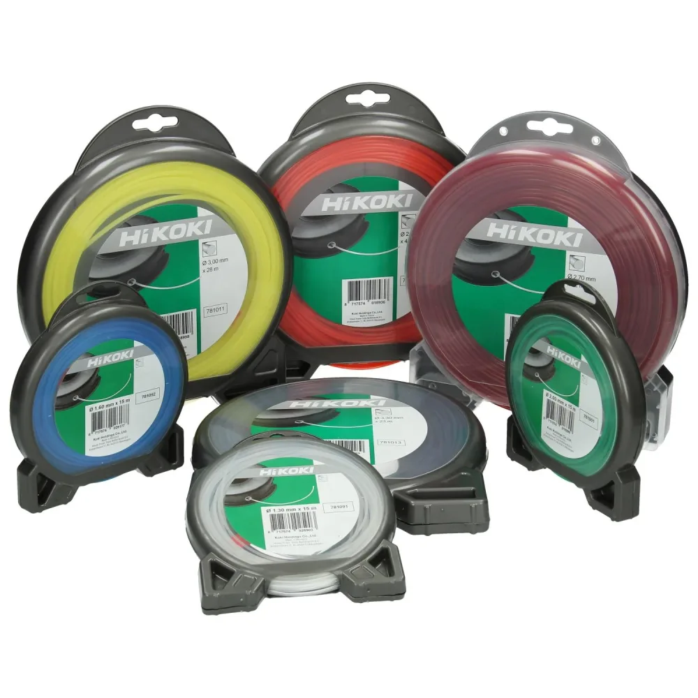 HiKOKI 66781008 Trimmertråd rund, 2,65 mm 36 m