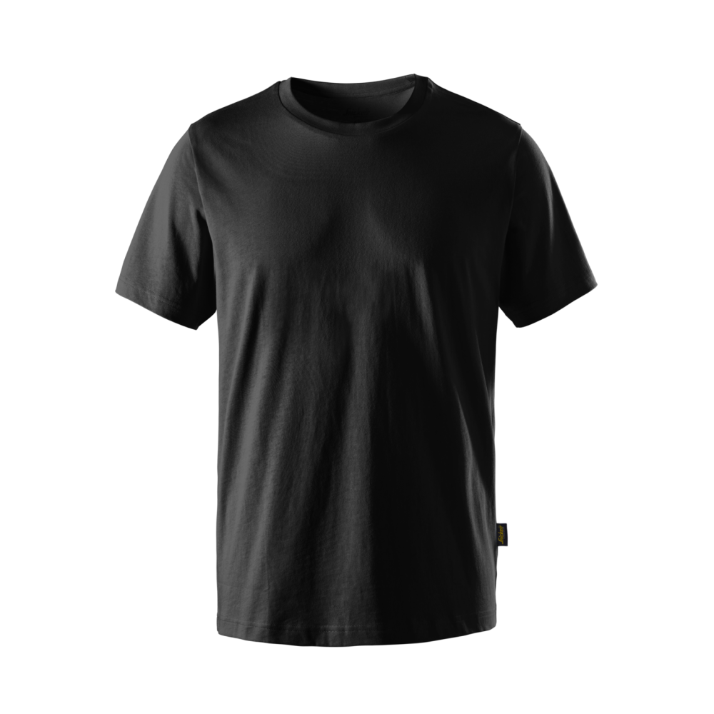 T-SHIRT I BOMULL SVART STL 6XL