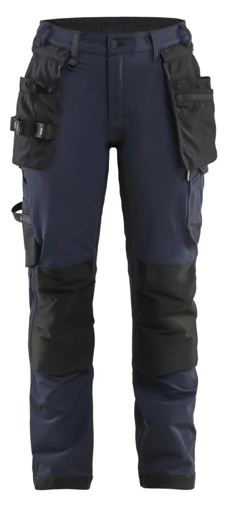 Blåkläder 712116458699C38 Arbetsbyxa marinblå/svart Marinblå/svart