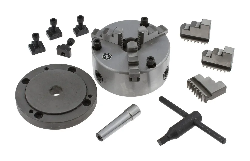 PELA 170663 3-backschuck med fläns 200 mm till HV250