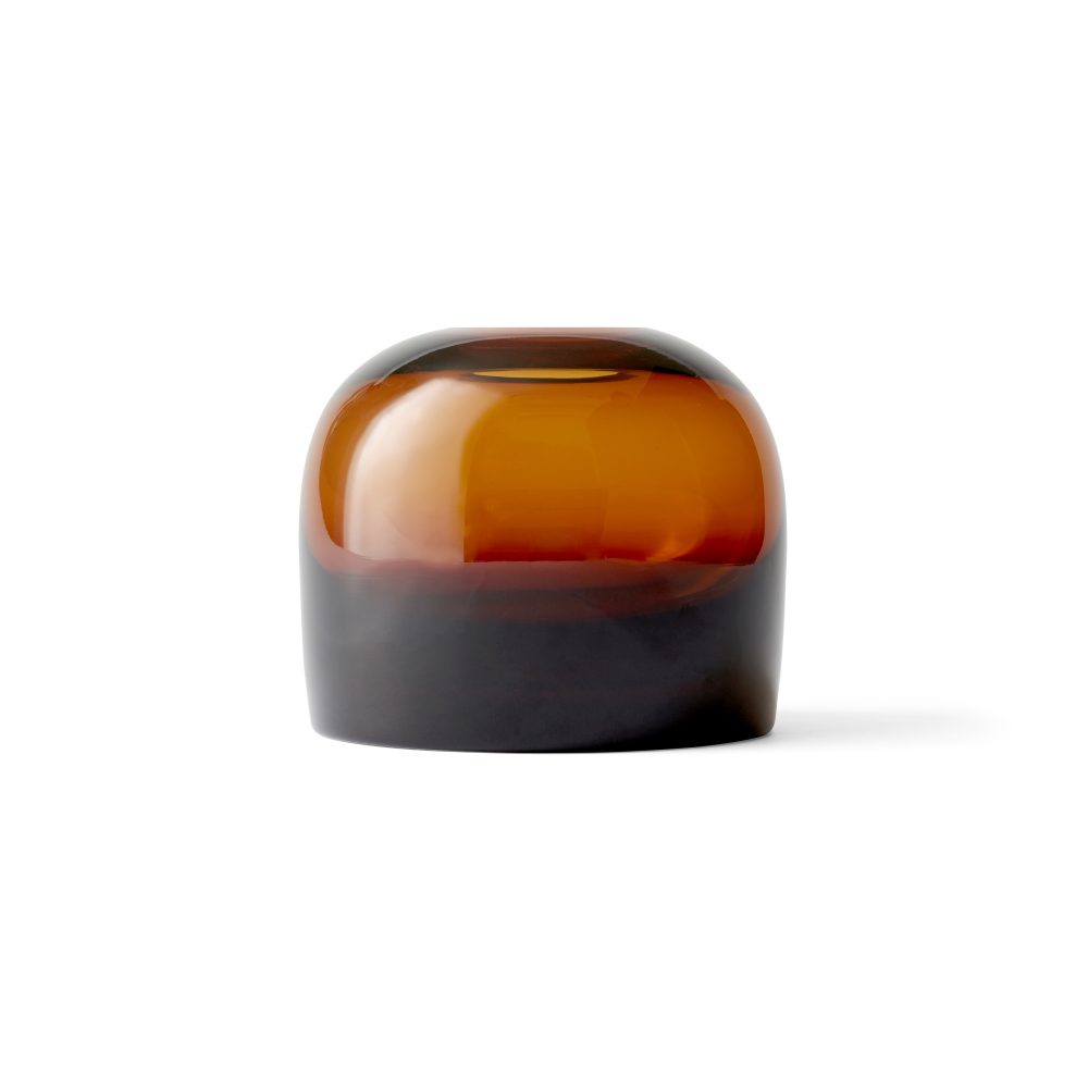 Troll vas M 12 cm, Amber