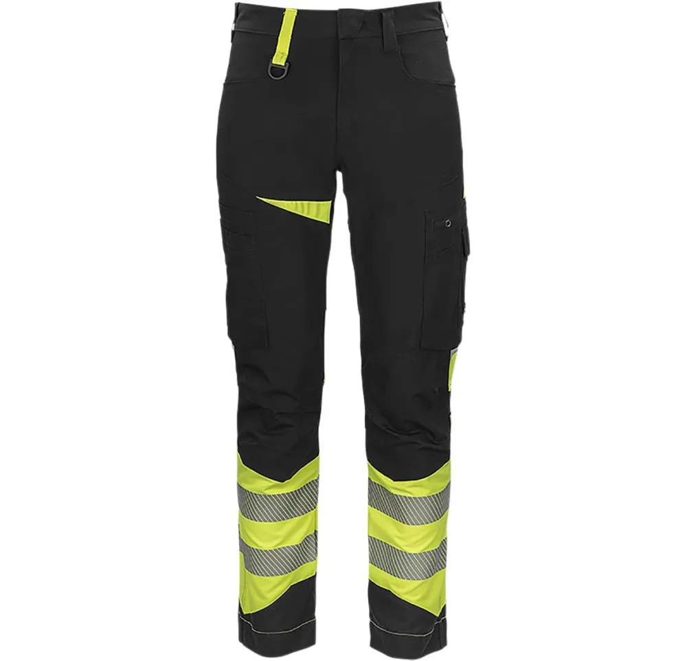 Texstar FP47120991220 Arbetsbyxa Hi-Vis gul/svart Hi-Vis gul/svart