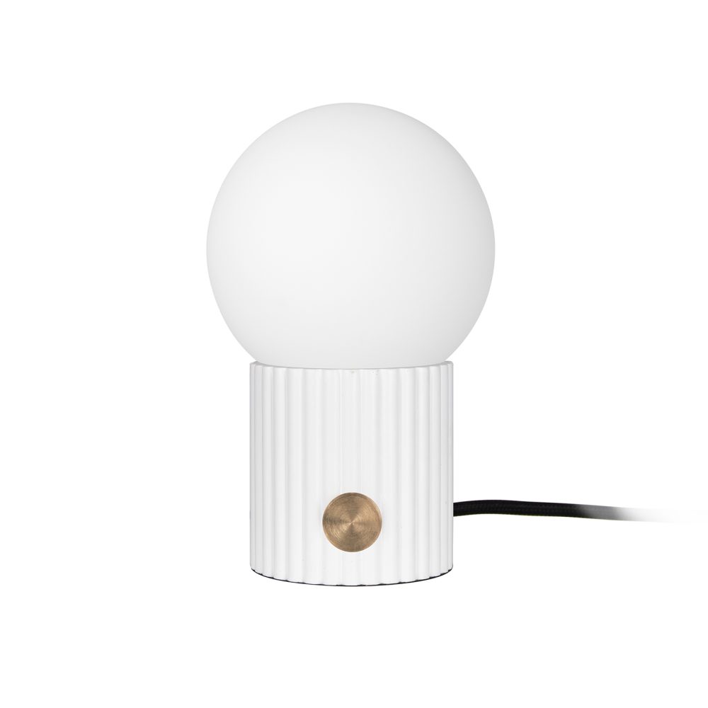 Hubble bordslampa Ø15 cm, Vit