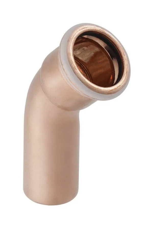 Geberit 1768157 Böj 45°, 1 muff 18 x 18 mm