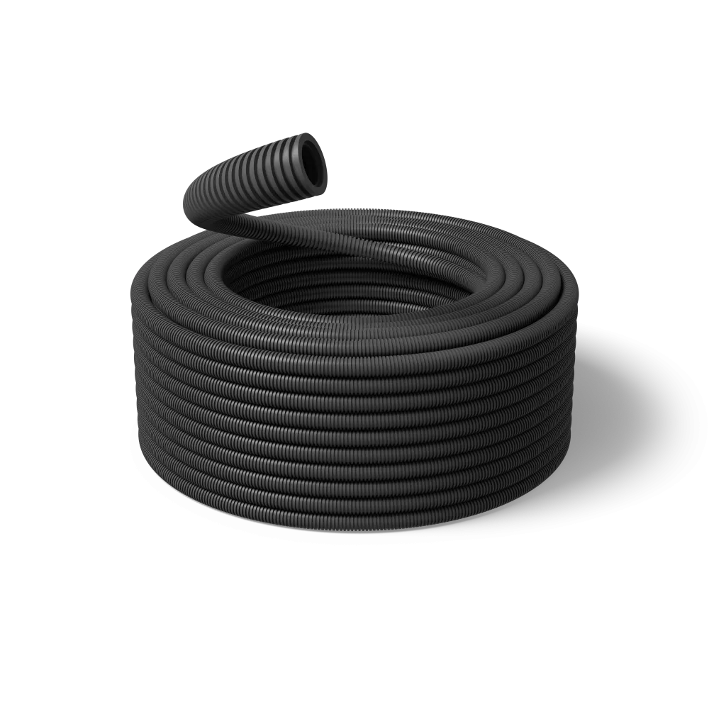 PM FLEX xSpeed UV 750N / R100 Flexrör halogenfri, metermärkt 100 m, inre Ø14.1 mm