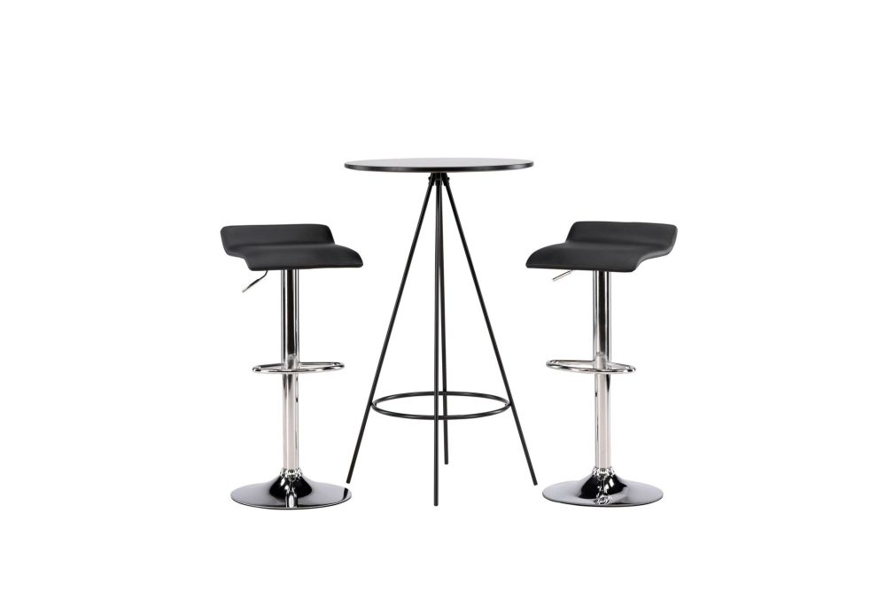 Bistro Matgrupp 60 cm Rund med 2 Jonna stolar