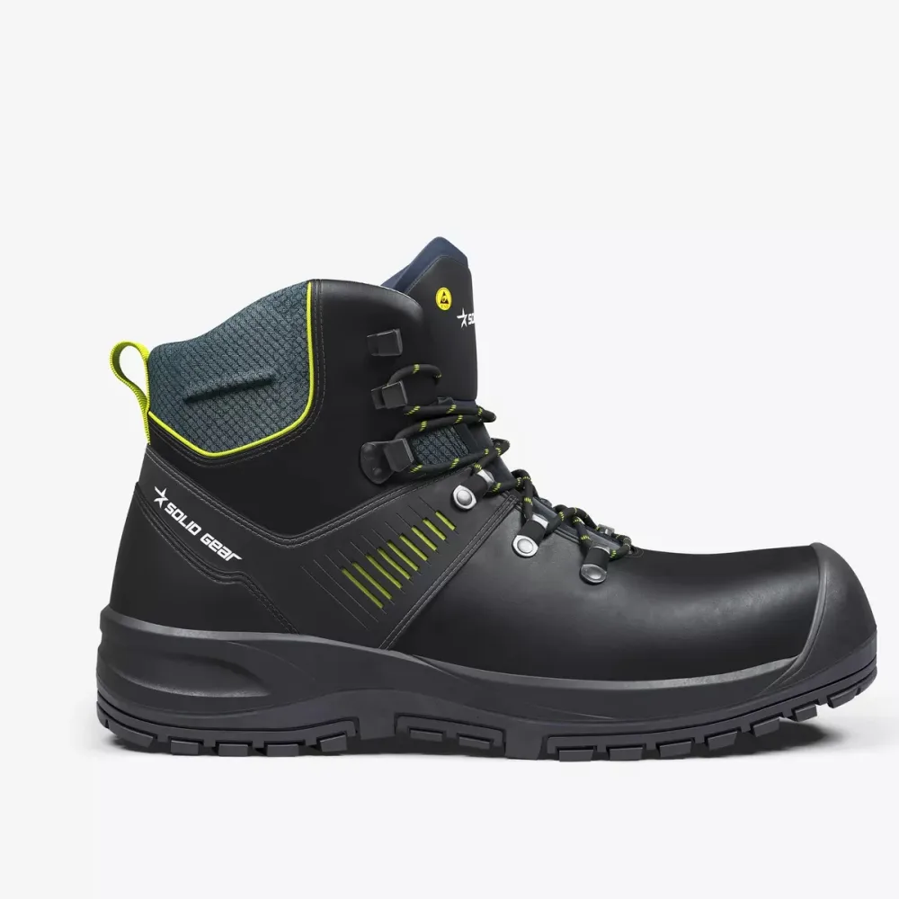 Solid Gear Ion Mid Skyddskänga S3L, ESD, svart 43