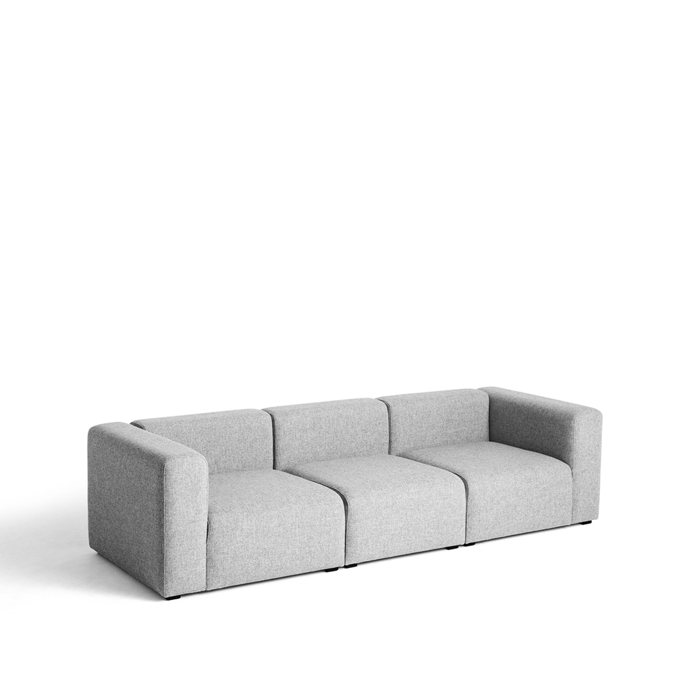 Mags 3-sits soffa, tyg hallingdal 130 light grey