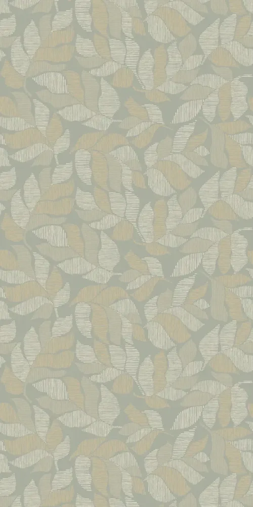 Casamance Lontara Opaline/Doré