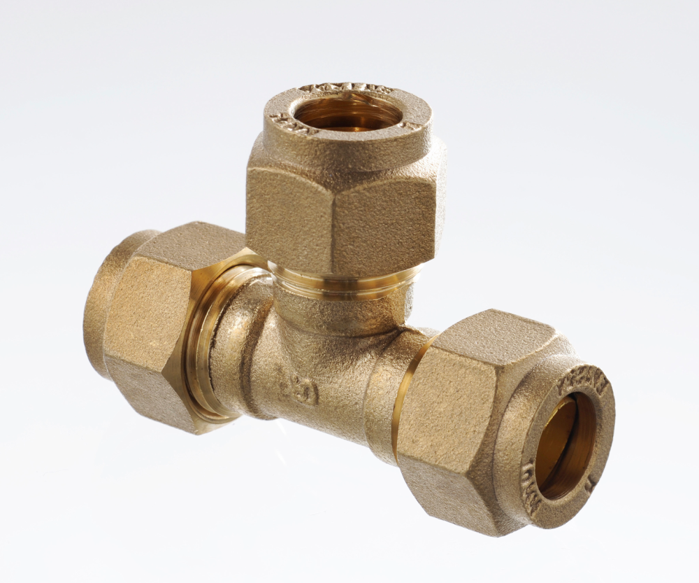 KLÄMRINGSKOPLING T-RÖR 15 MM P PROF