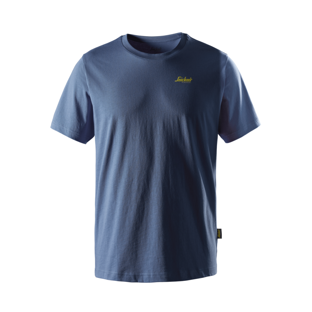 T-SHIRT LITEN LOGGA STENBLÅ STL XL