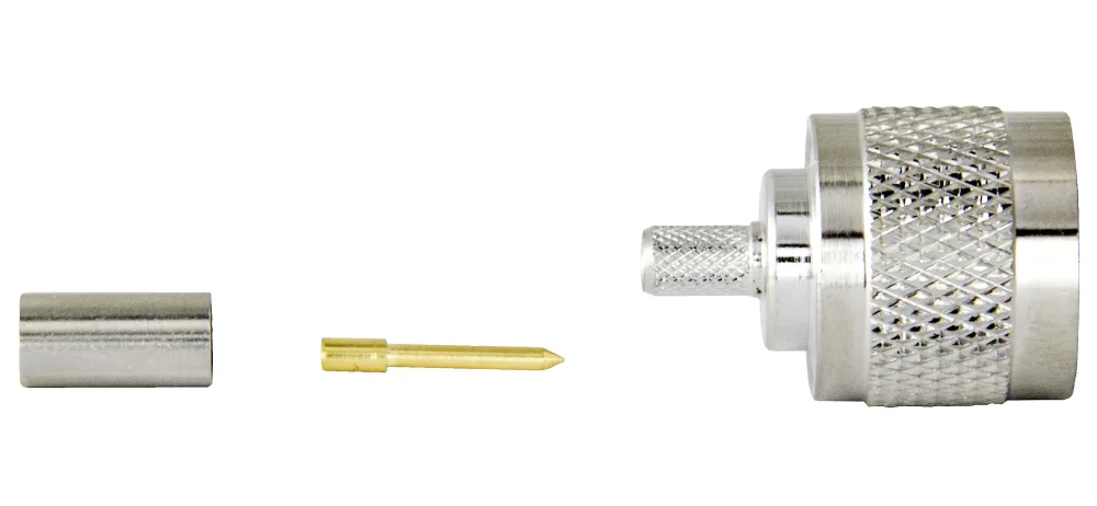 Televes 383803 Kontakt N-typ, för 50 ohm N-1, hane