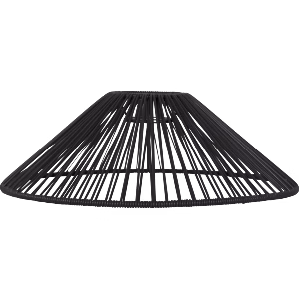 Vide Lampskärm Svart, 38 cm