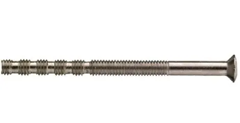 ASSA 461713800002 Tryckeskruv med midja, M5 x 90 mm Förnicklad
