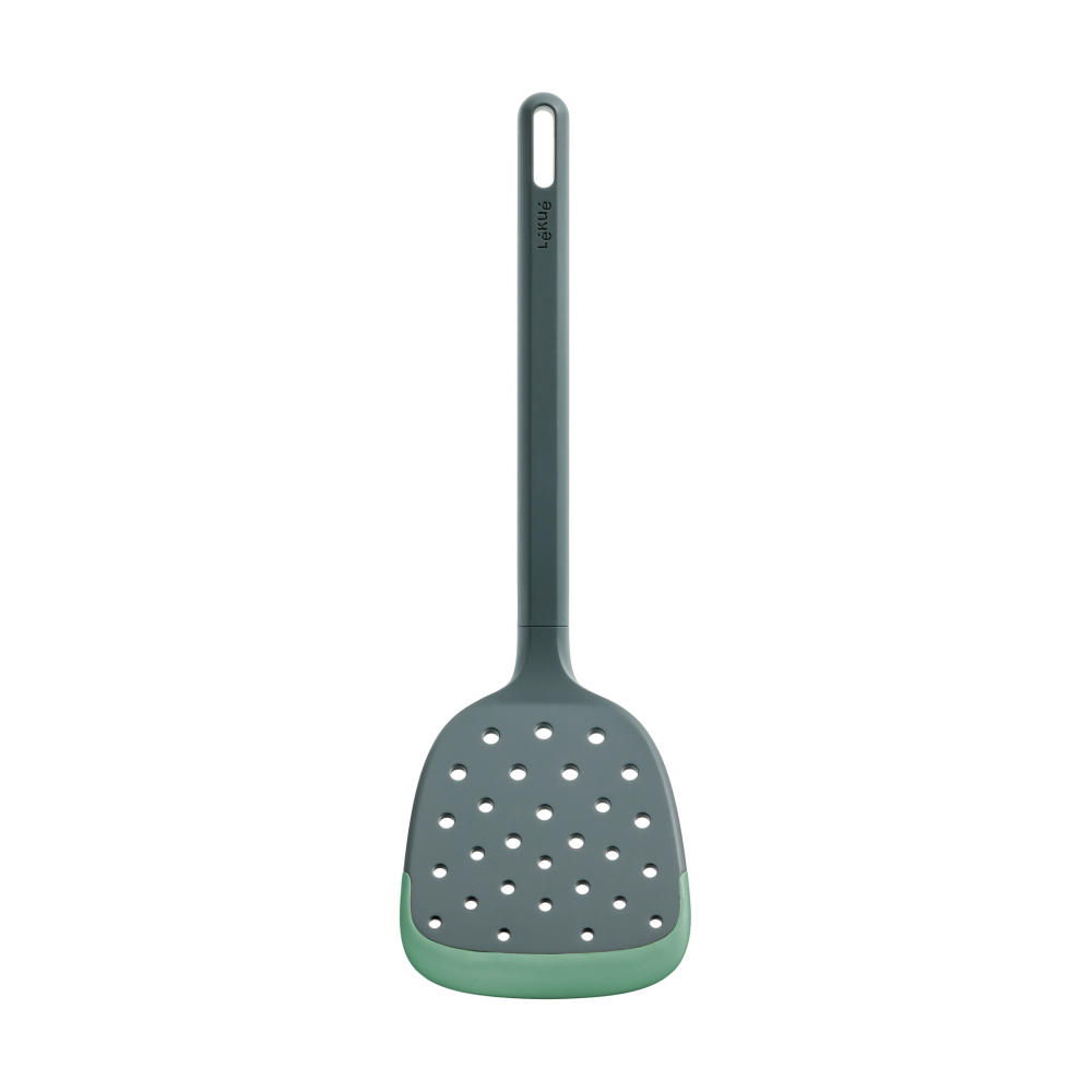 Lékué non scratch siktad stekspade 30,6 cm, Grön