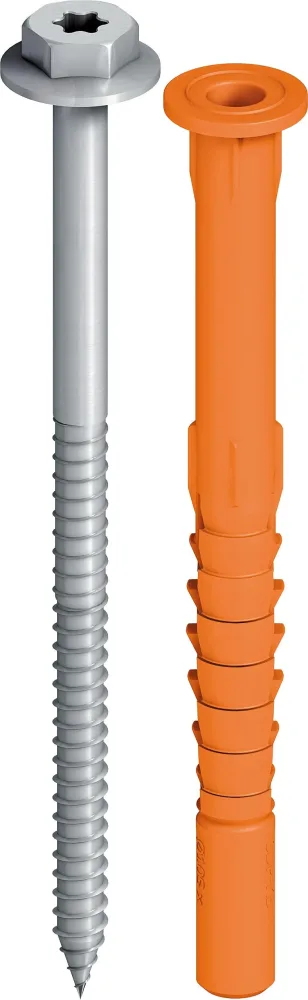 Ejot 8532220420 Fasadplugg HEX HUVUD SW13-T40-ETA-12/0502 10 x 220 mm, 50-pack