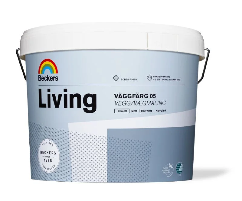 Living Väggfärg 05 3 L Vit