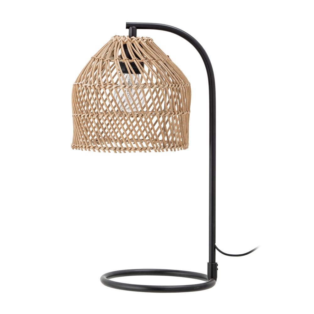 Leia bordslampa rotting, Natur-svart