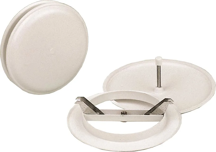 Pisla 31100060 Tallriksventil med snabbmonteringsram 125 mm