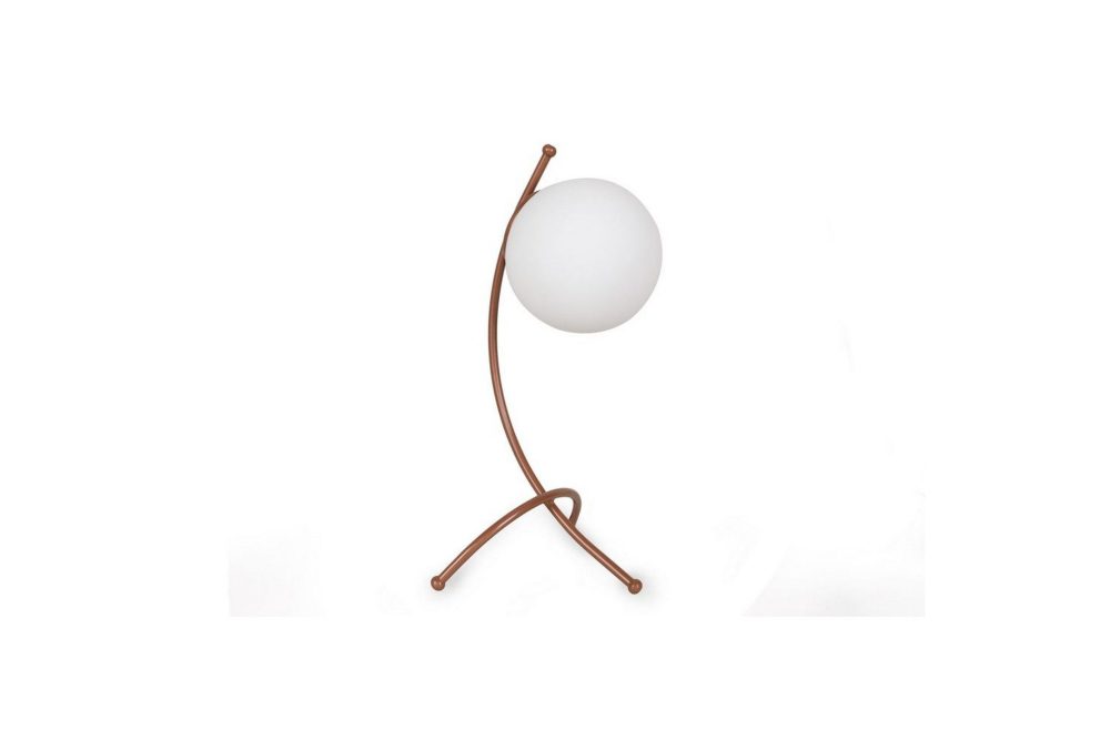 Bordslampa Melra Vit / Koppar