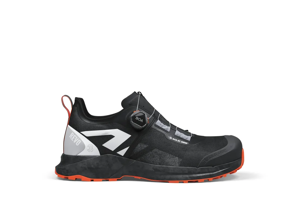 Solid Gear REVO 3 Skyddssko svart/gul 35