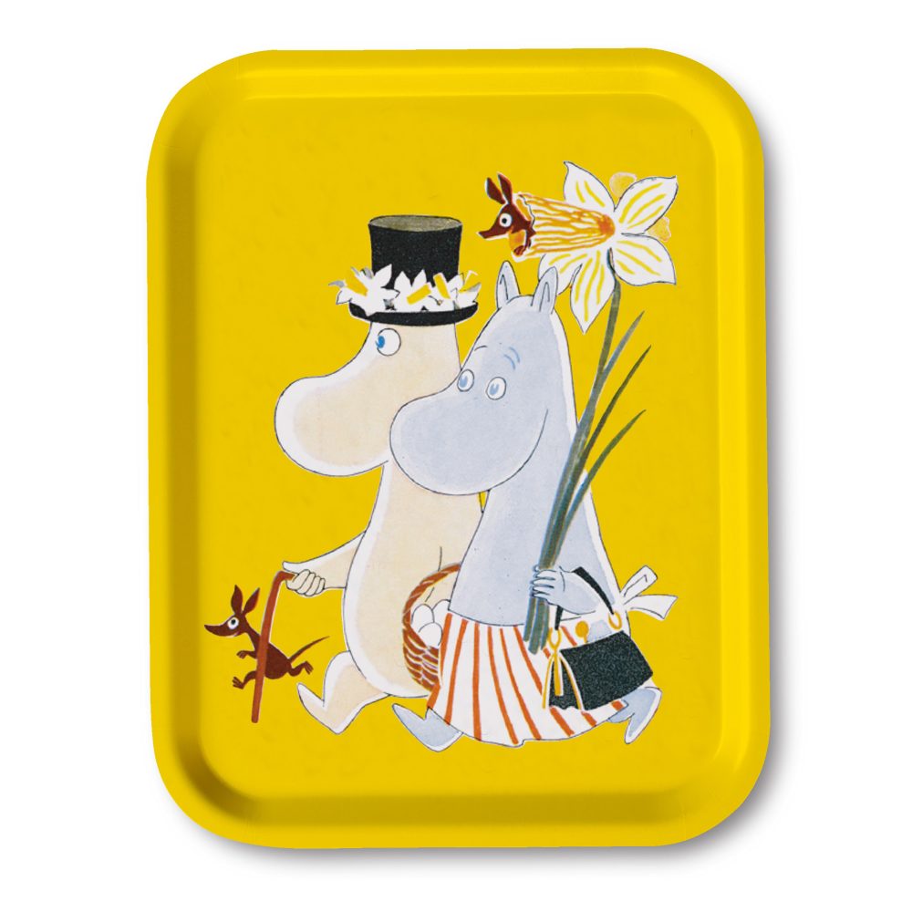 Moomin easter bricka, 27x20 cm