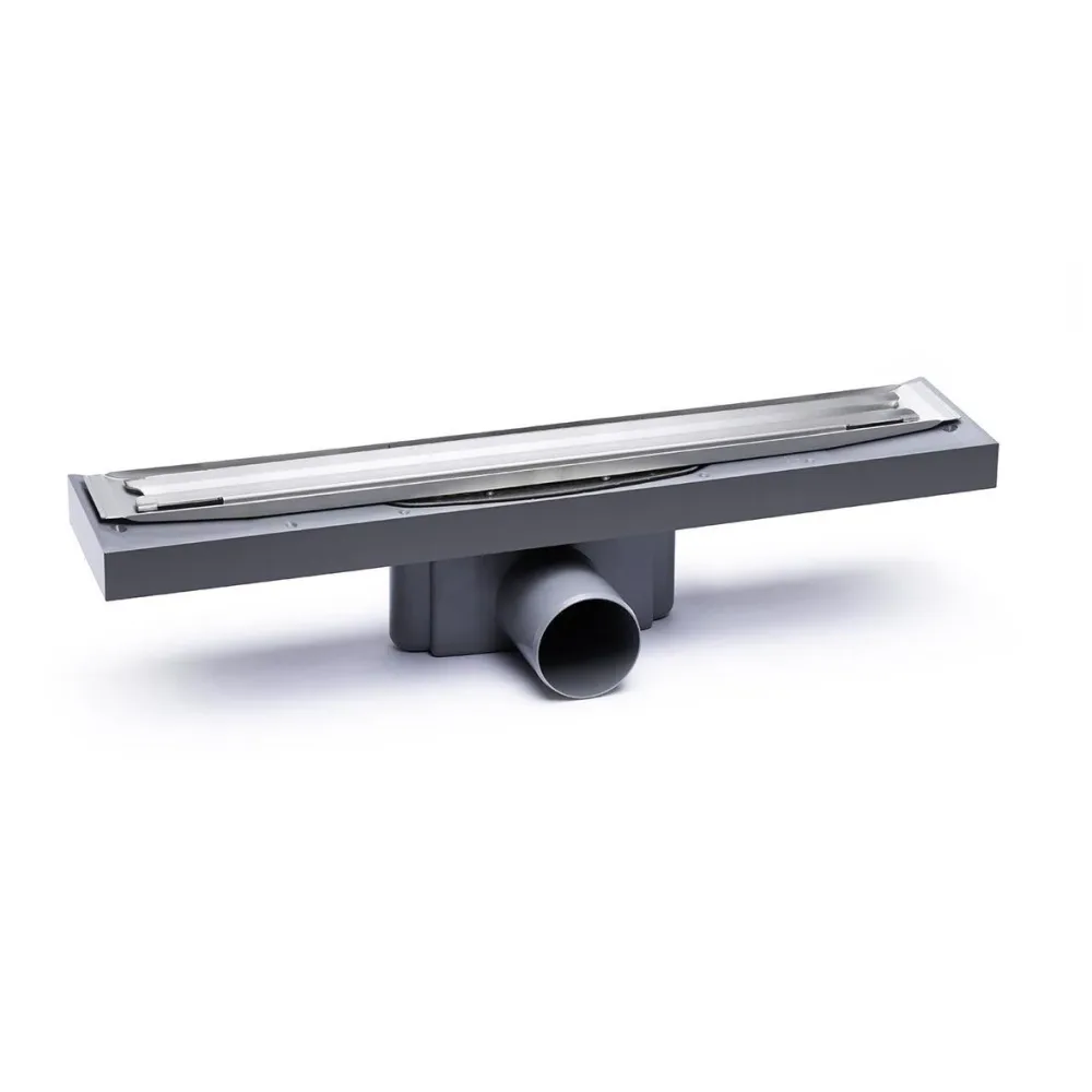 Purus PRO Line Premium 600 Golvbrunn med ram, sidoutlopp