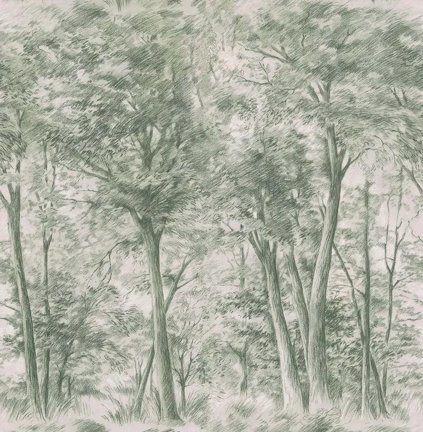 Boråstapeter - Sketch of Trees