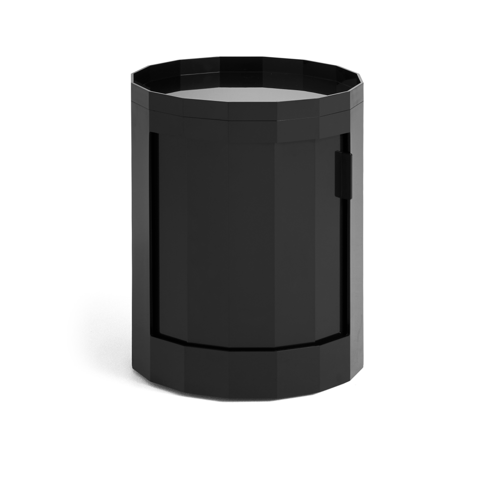 Facet Cabinet 100 sidobord, Anthracite