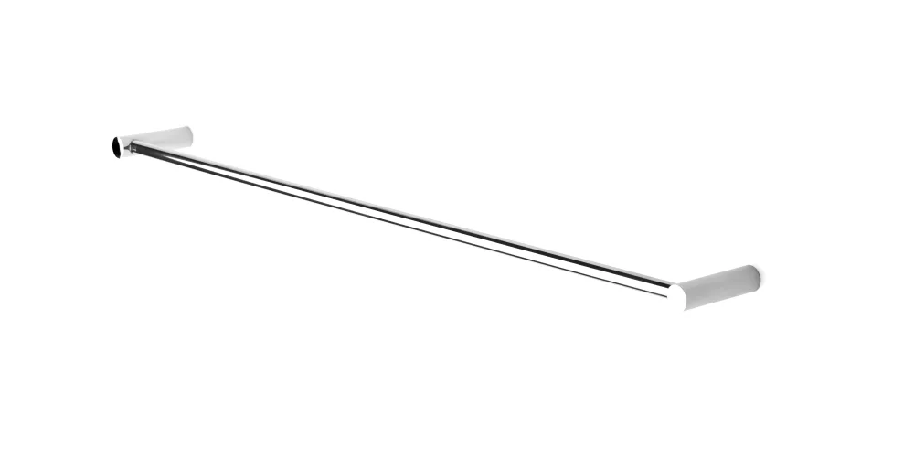 Habo 1368 Handuksstång enkel, krom Krom - Bild 2